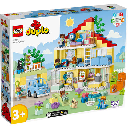 LEGO® DUPLO™ Town 3in1 Family House Ngôi Nhà Gia Đình 3 Trong 1 LEGO 10994 - Hình ảnh sản phẩm