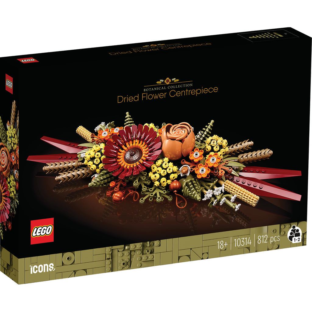 LEGO® ICONS™ Dried Flower Centerpiece Bộ Lắp Ráp Hoa Khô Trang Trí LEGO 10314 - Hình ảnh sản phẩm