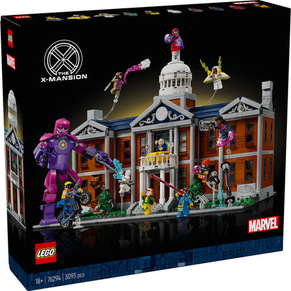 LEGO® Marvel X-Men: The X-Mansion - Bộ Lắp Ráp Dinh Thự X-Mansion 3093 Mảnh Ghép - LEGO 76294 - Hình ảnh sản phẩm