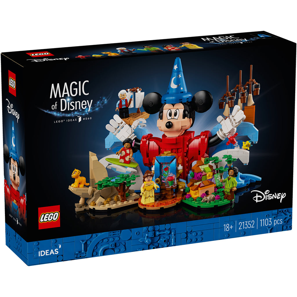 LEGO® Ideas Magic of Disney - Bộ Lắp Ráp Mô Hình Kỷ Niệm Disney - LEGO 21352 - Hình ảnh sản phẩm
