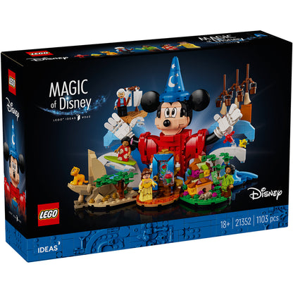 LEGO® Ideas Magic of Disney - Bộ Lắp Ráp Mô Hình Kỷ Niệm Disney - LEGO 21352 - Hình ảnh sản phẩm