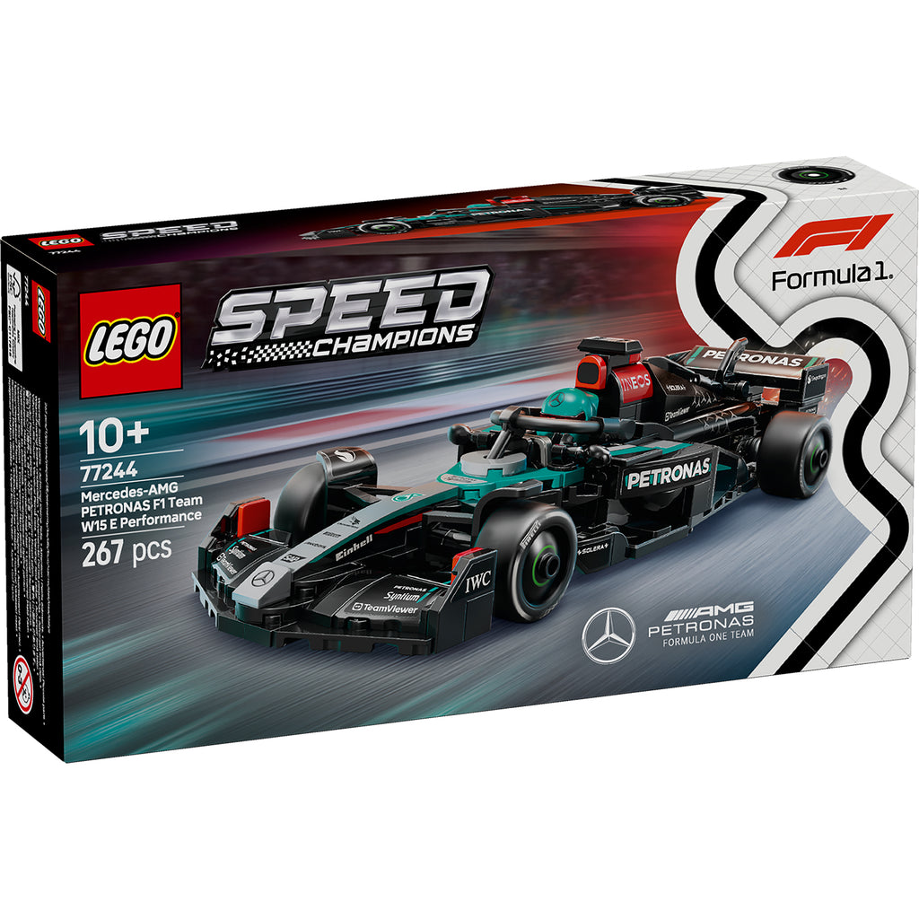 LEGO® Speed Champions Mercedes-AMG F1® W15 Race Car - Mô Hình Xe Đua Đồ Chơi Lắp Ráp LEGO 77244 - Hình ảnh sản phẩm