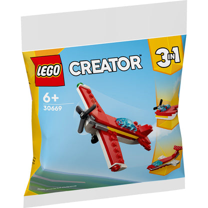 LEGO® Creator 3-in-1 Iconic Red Plane - Bộ Lắp Ráp Máy Bay Đỏ 3 Trong 1 - 30669 - Hình ảnh sản phẩm