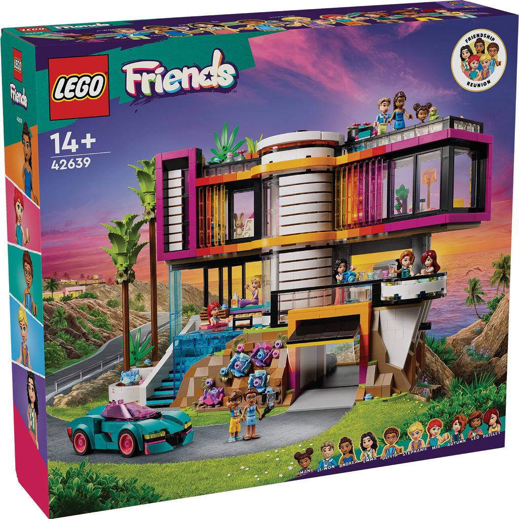 LEGO® Friends™ Andrea's Modern Mansion - Bộ Lắp Ráp Biệt Thự Hiện Đại - LEGO 42639 - Hình ảnh sản phẩm