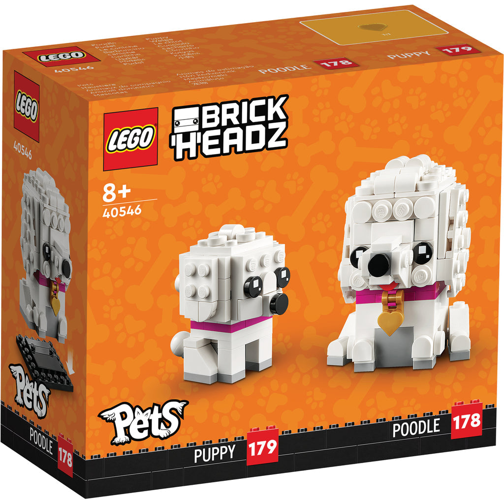 LEGO® BrickHeadz™ Poodle - Mô Hình Chó Poodle Lắp Ráp Đáng Yêu - LEGO 40546 - Hình ảnh sản phẩm