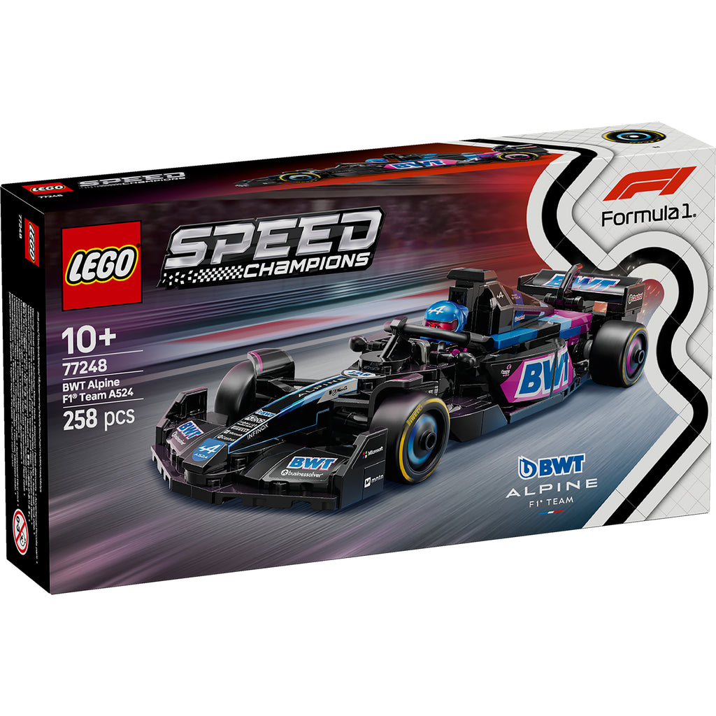 LEGO® Speed Champions - BWT Alpine F1® Team A524 Race Car Đồ Chơi Lắp Ráp Xe Đua F1 - Hình ảnh sản phẩm