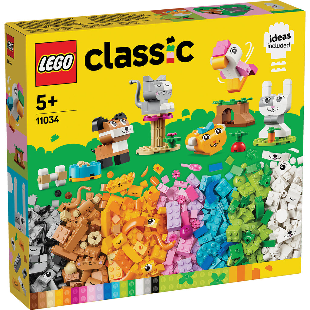 LEGO® Classic Creative Pets - Bộ Đồ Chơi Lắp Ráp Thú Cưng Sáng Tạo - LEGO 11034 - Hình ảnh sản phẩm