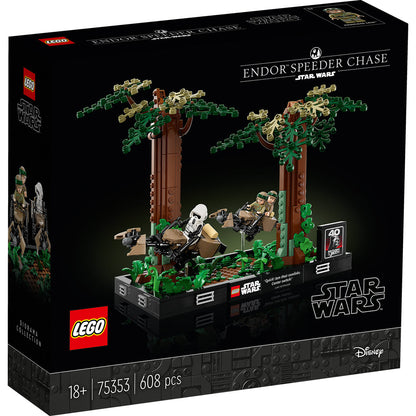 LEGO® Star Wars™ Endor™ Speeder Chase Diorama - Mô hình lắp ráp Diorama trưng bày - LEGO 75353 - Hình ảnh sản phẩm