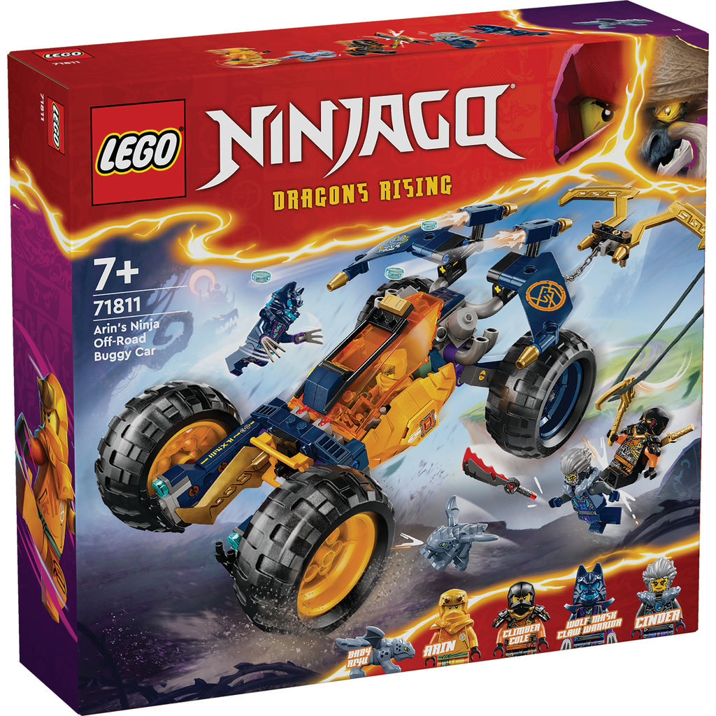LEGO® NINJAGO® Arin's Ninja Off-Road Buggy Car - Đồ chơi lắp ráp Xe Buggy Địa hình Ninja LEGO 71811 - Hình ảnh sản phẩm