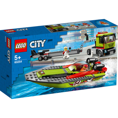 LEGO® City Race Boat Transporter Xe Tải Vận Chuyển Và Thuyền Đua LEGO 60254 - Hình ảnh sản phẩm