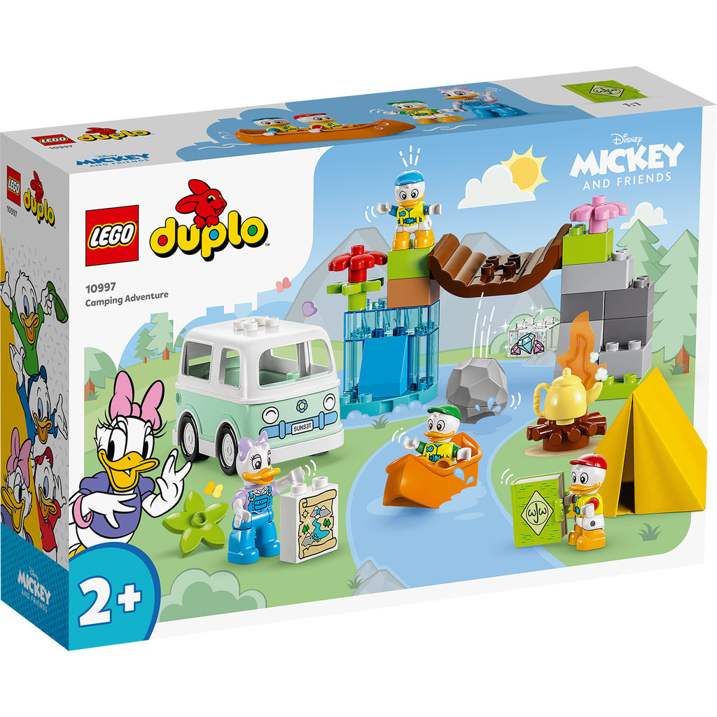 LEGO® DUPLO™ | Disney™ Mickey and Friends Camping Adventure - Đồ chơi lắp ráp chuyến phiêu lưu cắm trại - LEGO 10997 - Hình ảnh sản phẩm