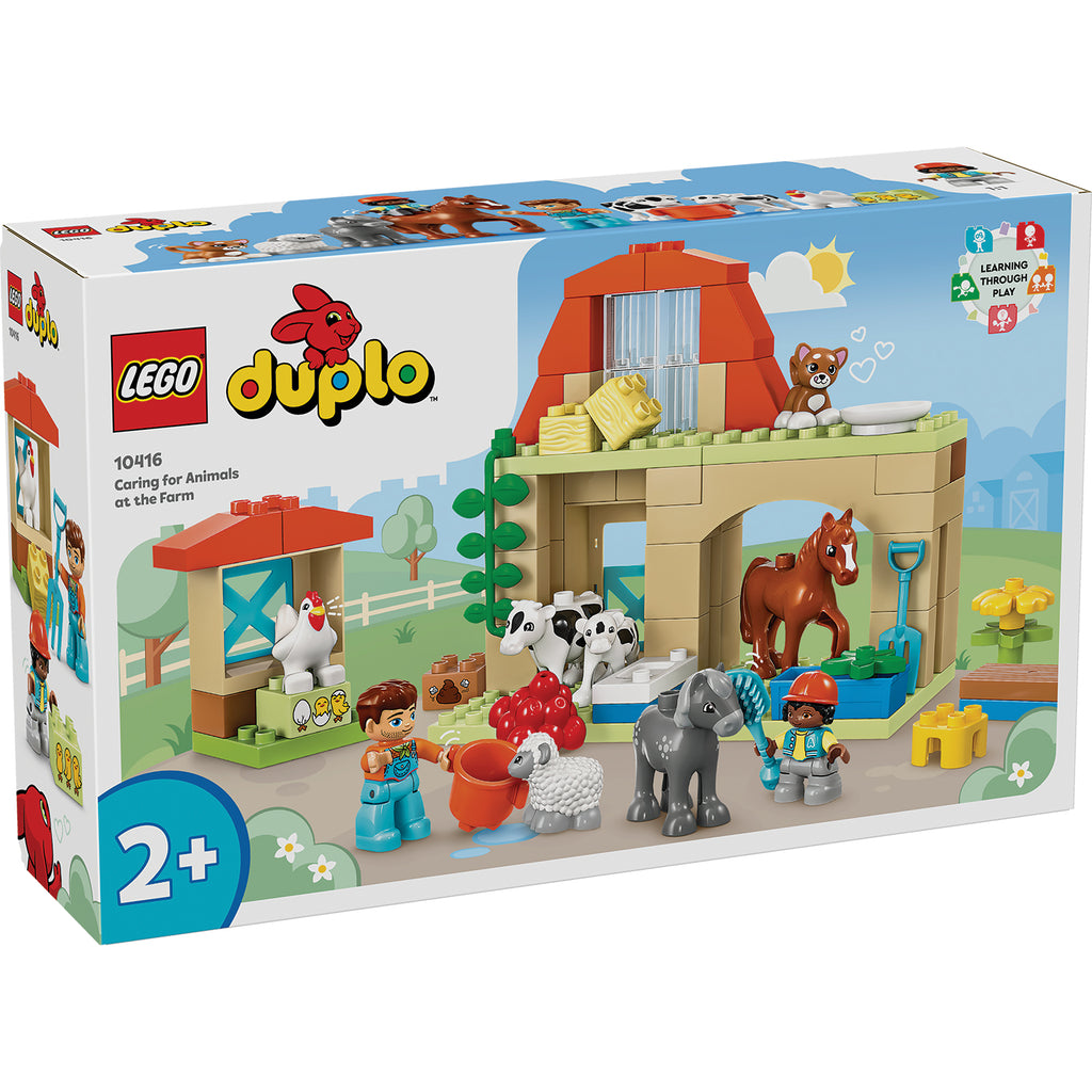 LEGO® DUPLO™ Caring for Animals at the Farm - Đồ chơi lắp ráp Nông trại - LEGO 10416 - Hình ảnh sản phẩm