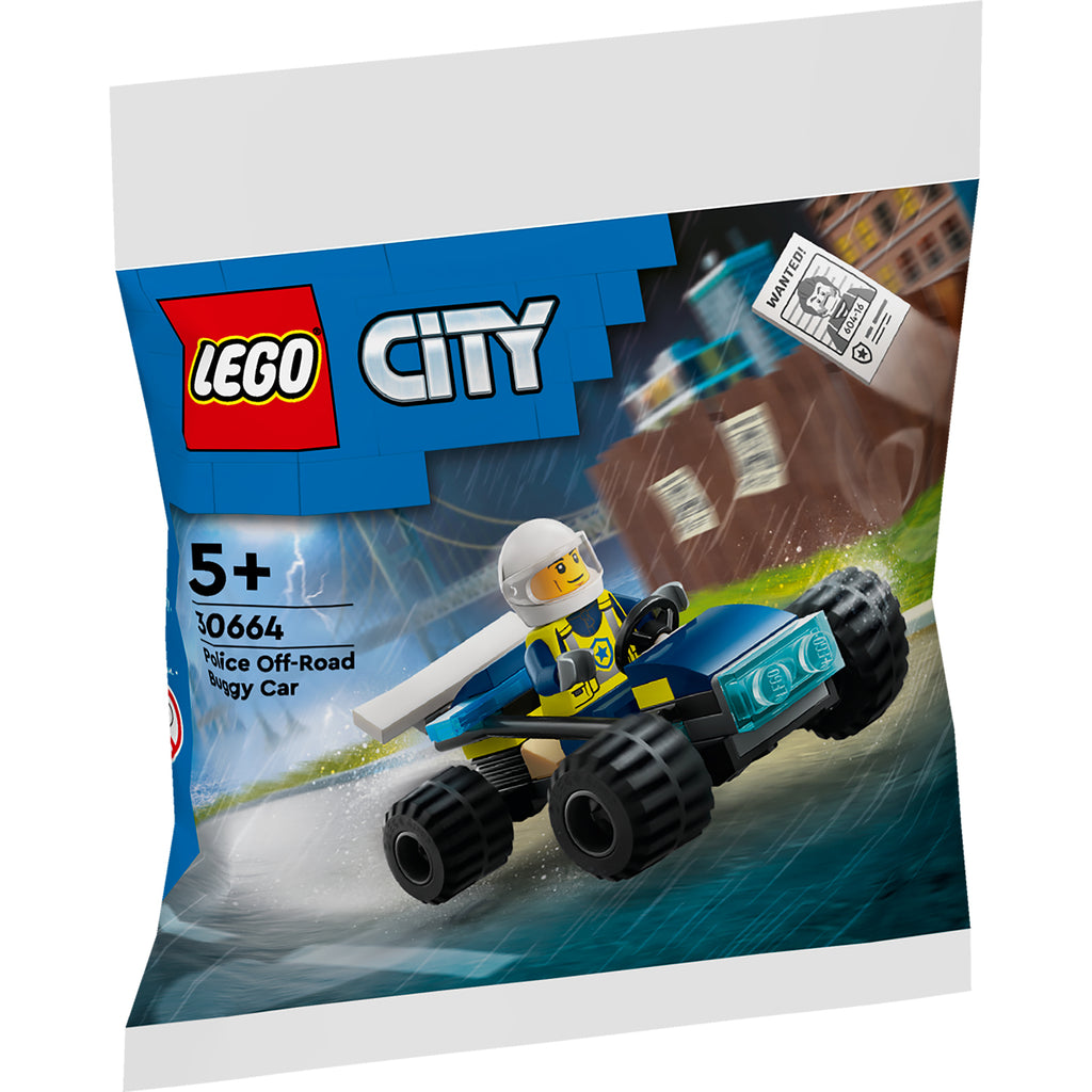 LEGO® City Police Off-Road Buggy Car - Đồ Chơi Lắp Ráp Xe Cảnh Sát Địa Hình - LEGO 30664 - Hình ảnh sản phẩm