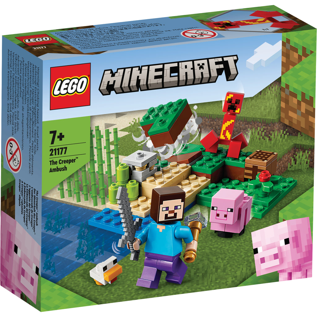 LEGO® Minecraft® The Creeper™ Ambush (21177) - Đồ Chơi Lắp Ráp Thế Giới Minecraft - LEGO - Hình ảnh sản phẩm