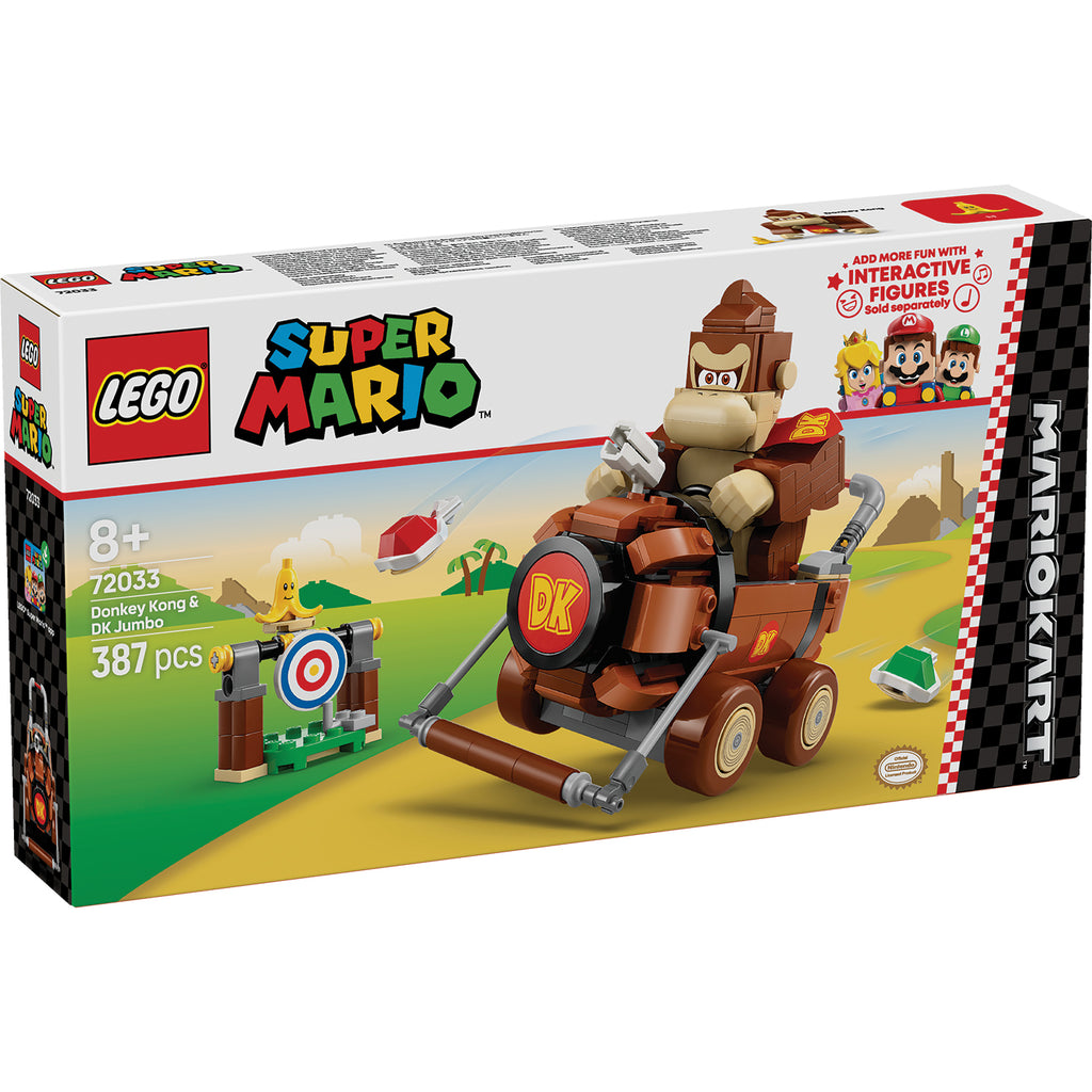 LEGO® Super Mario™: Mario Kart™ – Donkey Kong & DK Jumbo - Đồ Chơi Lắp Ráp Xe Đua Nintendo - LEGO 72033 - Hình ảnh sản phẩm