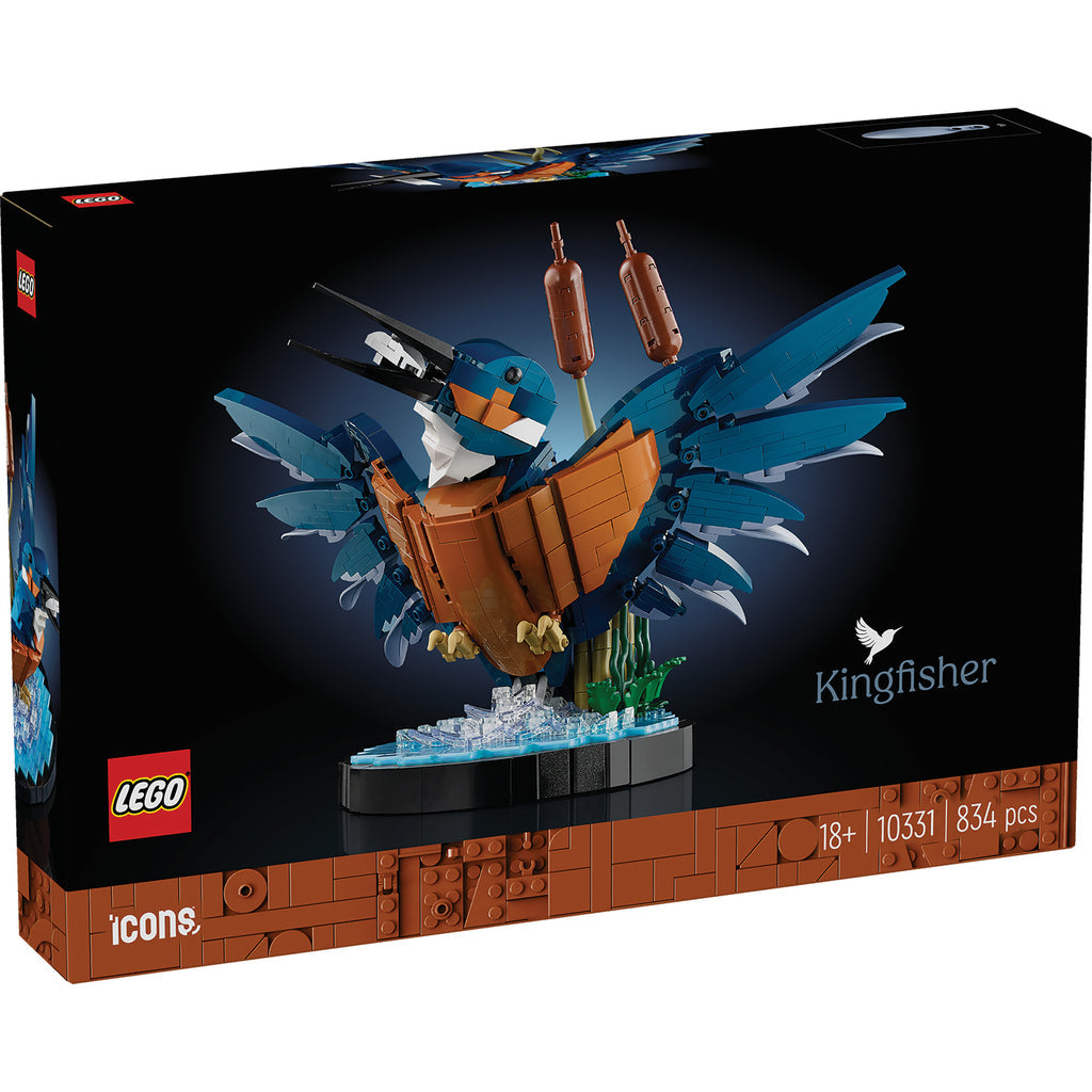 LEGO® ICONS™ Kingfisher Bird - Mô Hình Chim Bói Cá Trang Trí - LEGO 10331 - Hình ảnh sản phẩm