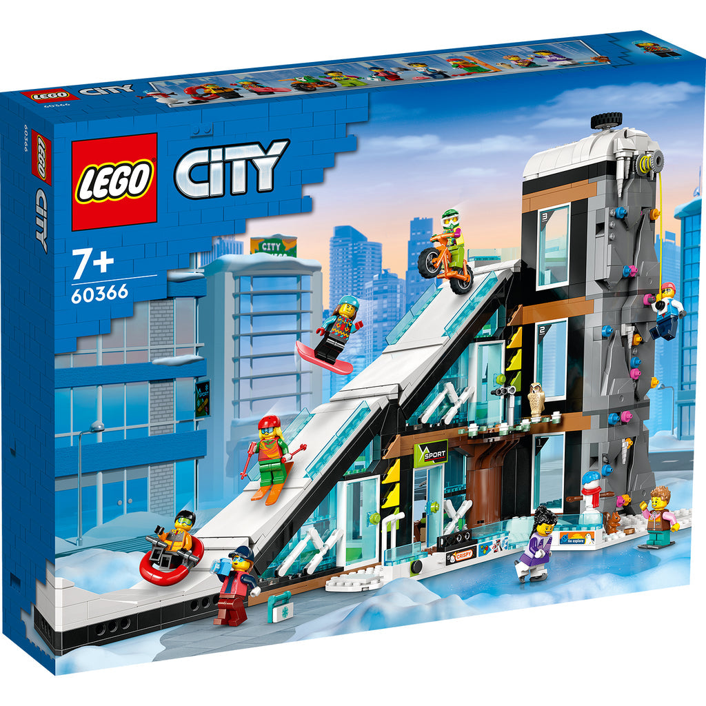 LEGO® City Ski and Climbing Center - Trung Tâm Trượt Tuyết và Leo Núi LEGO 60366 - Hình ảnh sản phẩm