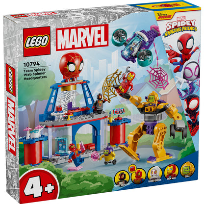 LEGO® Marvel Team Spidey Web Spinner Headquarters - Bộ Đồ Chơi Lắp Ráp Trụ Sở Nhện - LEGO 10794 - Hình ảnh sản phẩm