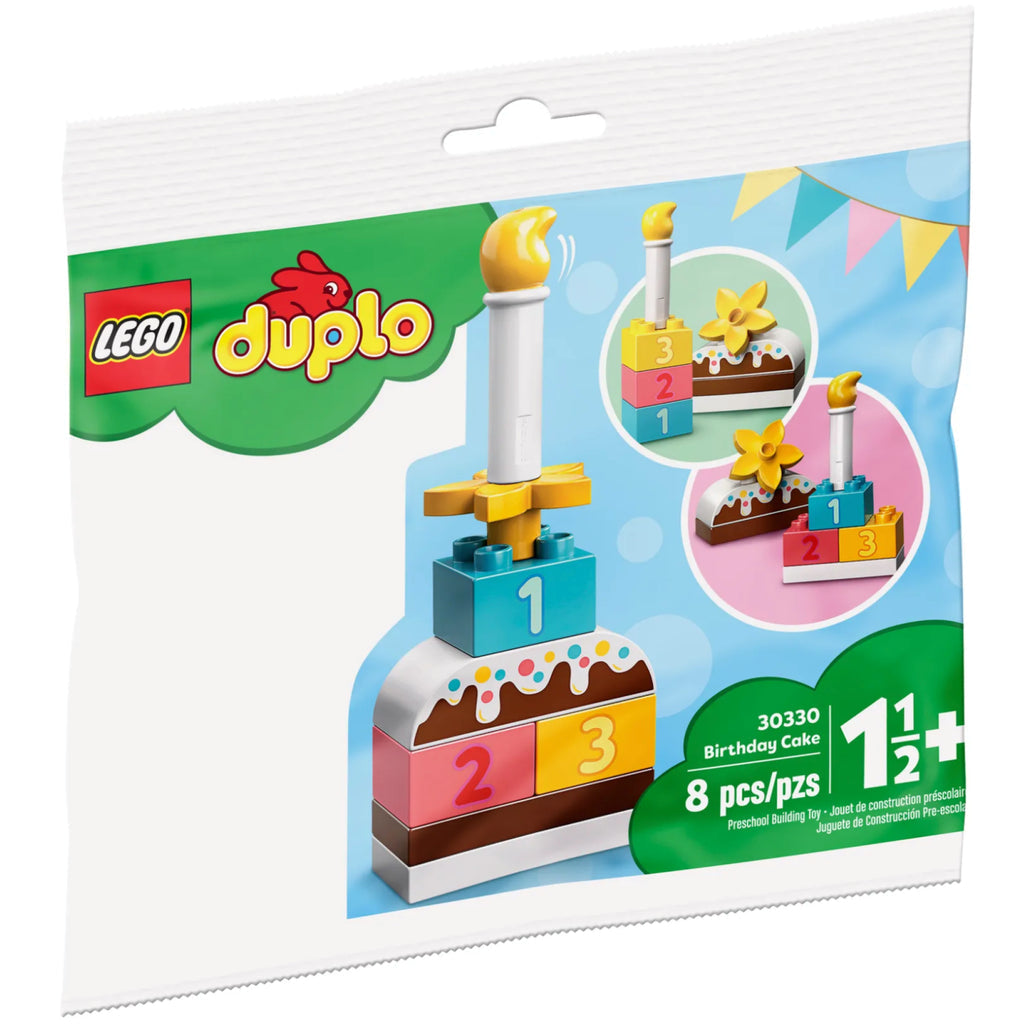 LEGO® DUPLO™ Birthday Cake - Đồ chơi lắp ráp Bánh kem sinh nhật - LEGO 30330 - Hình ảnh sản phẩm