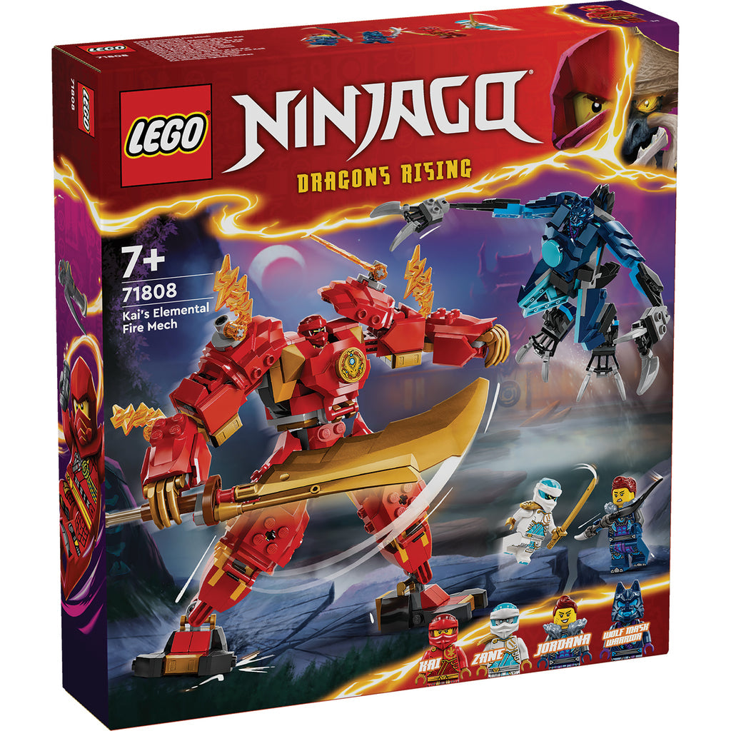 LEGO® NINJAGO® Kai's Elemental Fire Mech - Chiến Giáp Hỏa Long - LEGO 71808 - Hình ảnh sản phẩm