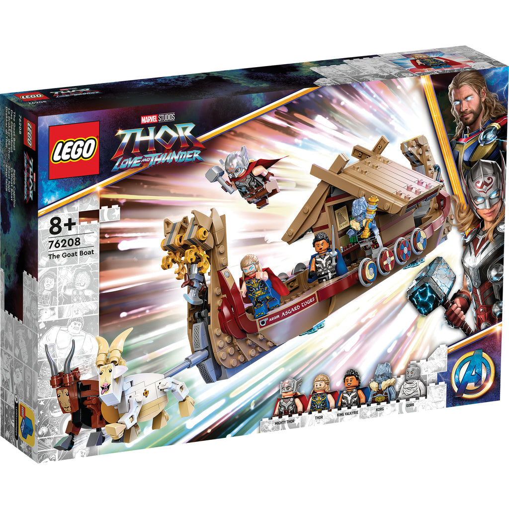 LEGO® Marvel The Goat Boat - Mô Hình Chiến Thuyền Viking Thor - LEGO 76208 - Hình ảnh sản phẩm
