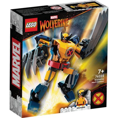 LEGO® Marvel Wolverine Mech Armor - Đồ chơi lắp ráp Giáp máy Wolverine - LEGO 76202 - Hình ảnh sản phẩm