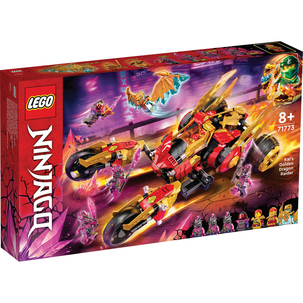 LEGO® NINJAGO® Kai’s Golden Dragon Raider - Đồ Chơi Lắp Ráp Xe Đua Rồng Vàng - LEGO 71773 - Hình ảnh sản phẩm