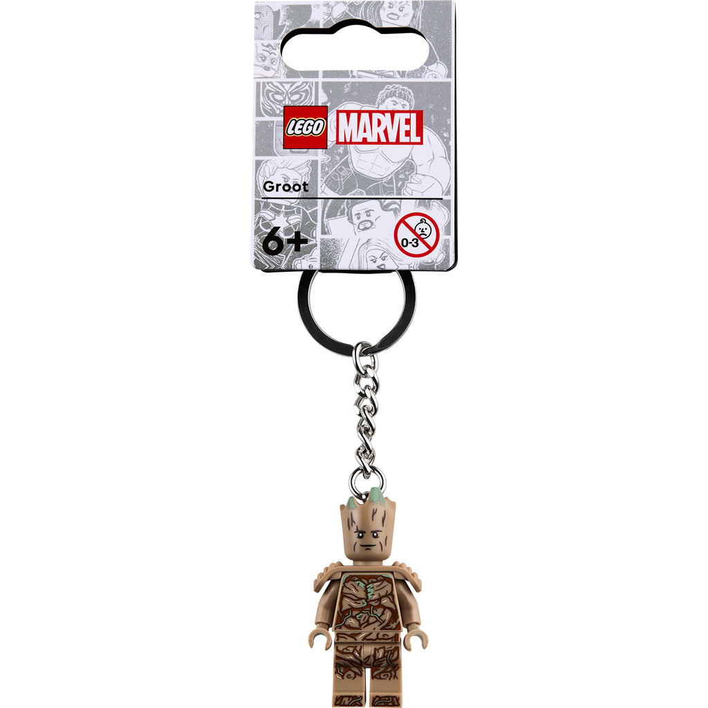 LEGO® Marvel Groot Keyring - Móc Khóa Nhân Vật Groot Marvel Chính Hãng - LEGO 854291 - Hình ảnh sản phẩm