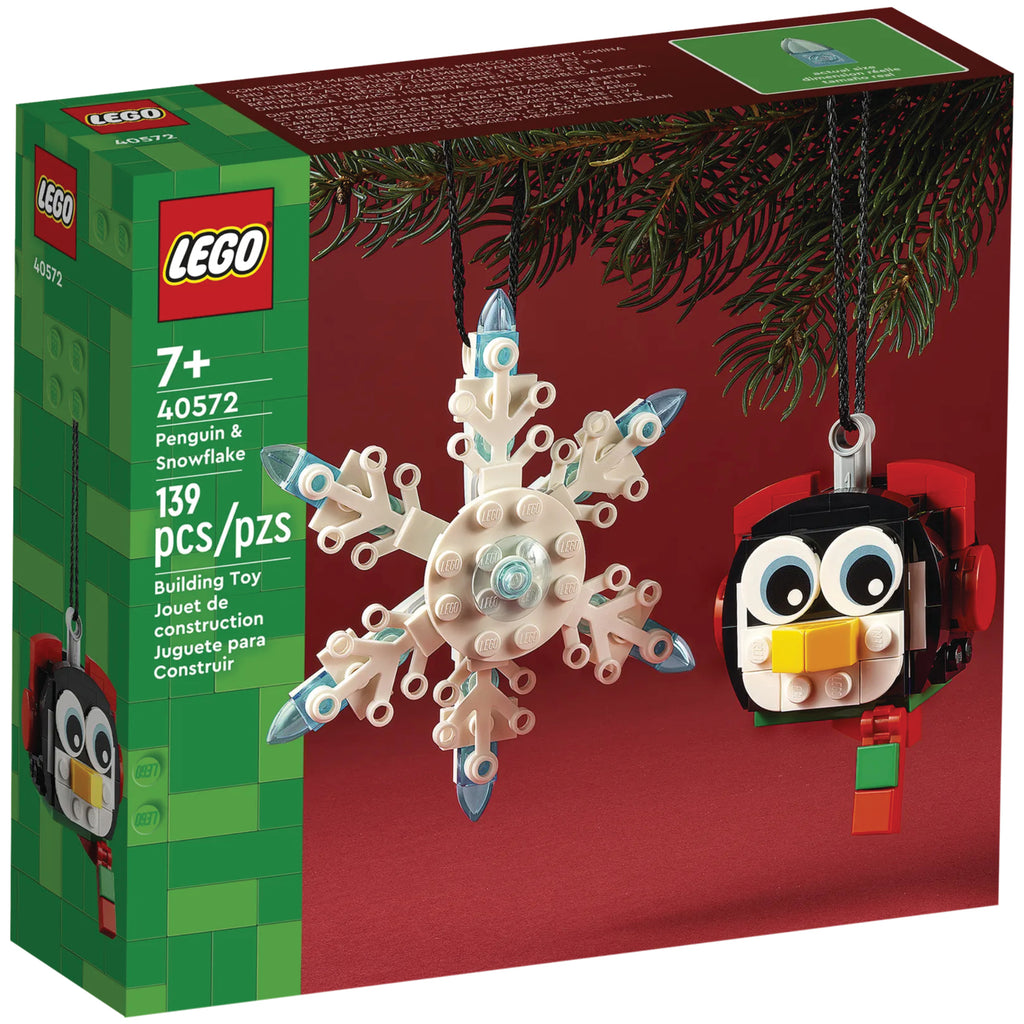 LEGO® Penguin & Snowflake - Đồ Trang Trí Giáng Sinh - LEGO 40572 - Hình ảnh sản phẩm