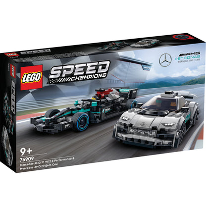 LEGO® Speed Champions Mercedes-AMG F1 W12 E Performance & Mercedes-AMG Project One - Bộ Lắp Ráp Xe Đua Siêu Xe Mercedes 76909 - Hình ảnh sản phẩm