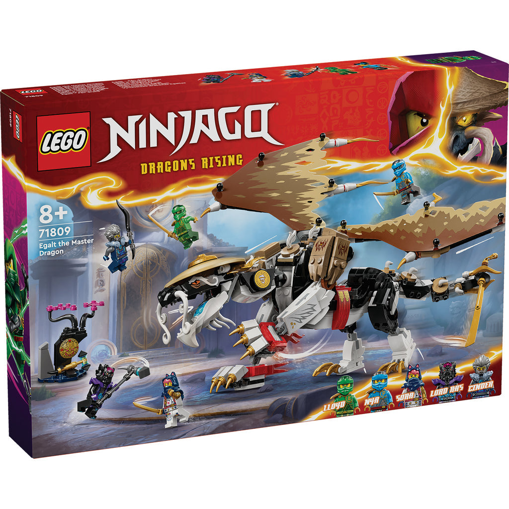 LEGO® NINJAGO® Egalt the Master Dragon - Đồ Chơi Lắp Ráp Rồng Thần Sư Phụ LEGO 71809 - Hình ảnh sản phẩm