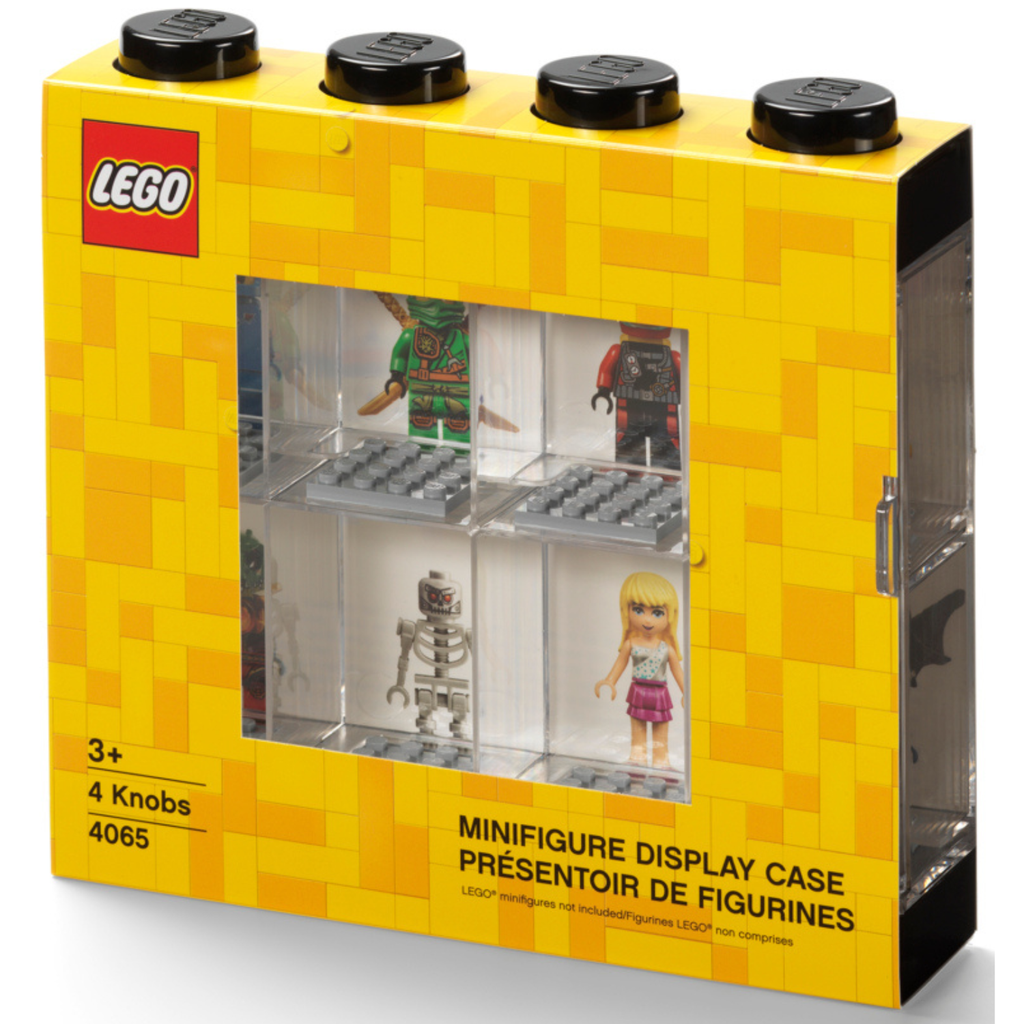 LEGO® 8-Minifigure Display Case - Black - Hộp Trưng Bày 8 Nhân Vật LEGO - LEGO 40650003 - Hình ảnh sản phẩm