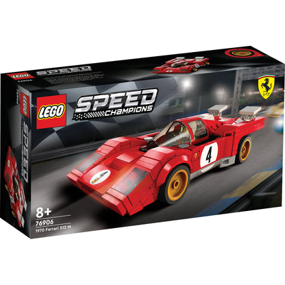 LEGO® Speed Champions 1970 Ferrari 512 M (76906) - Đồ chơi lắp ráp xe đua Ferrari cổ điển - Hình ảnh sản phẩm