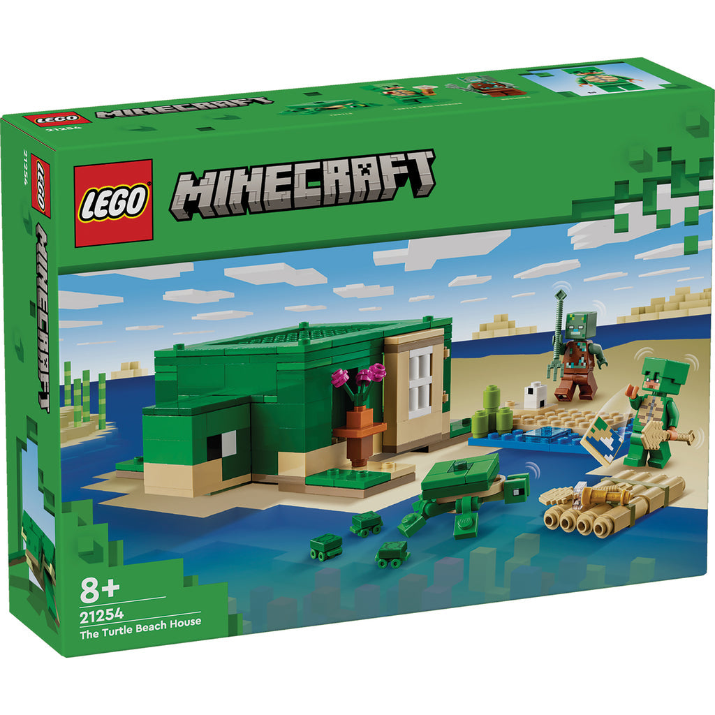 LEGO® Minecraft® The Turtle Beach House - Bộ lắp ráp Ngôi Nhà Bãi Biển Rùa (21254) - Hình ảnh sản phẩm