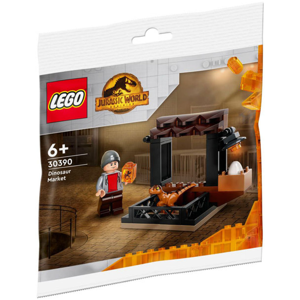 LEGO® Jurassic World™ Dinosaur Market - Đồ chơi lắp ráp Chợ Khủng Long Polybag 30390 - Hình ảnh sản phẩm
