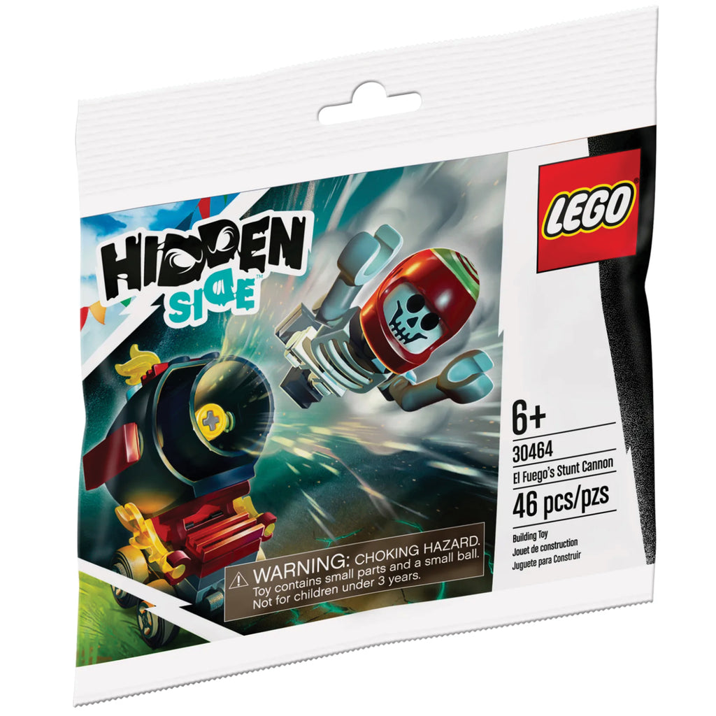 LEGO® Hidden Side El Fuegos Stunt Cannon - Đồ chơi lắp ráp thực tế ảo AR - LEGO 30464 - Hình ảnh sản phẩm
