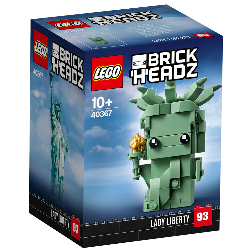 LEGO® Brickheadz™ Lady Liberty - Mô hình lắp ráp Tượng Nữ Thần Tự Do - LEGO 40367 - Hình ảnh sản phẩm