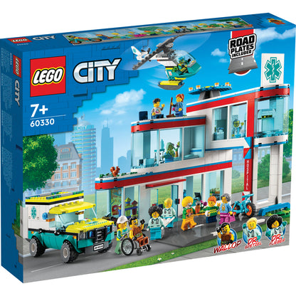 LEGO® City Hospital - Bộ Đồ Chơi Bệnh Viện Thành Phố - LEGO 60330 - Hình ảnh sản phẩm