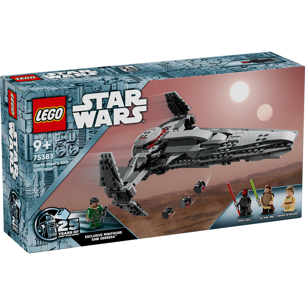 LEGO® Star Wars™ Darth Mauls Sith Infiltrator™ Mô hình Phi Thuyền Sith LEGO 75383 - Hình ảnh sản phẩm