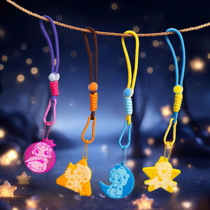 NOOK NIGHT SERIES REFLECTIVE KEYCHAIN BLIND BOX - Móc Khóa Phản Quang Art Toys - 52TOYS