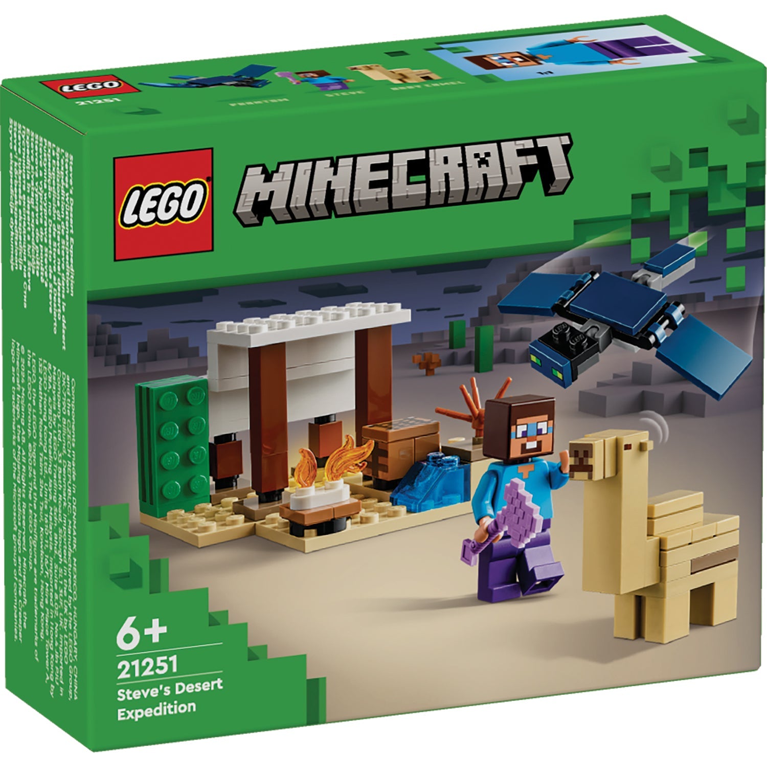 LEGO® Minecraft® Steve's Desert Expedition - Đồ Chơi Lắp Ráp Chuyến Thám Hiểm Sa Mạc (21251) - LEGO - Hình ảnh sản phẩm