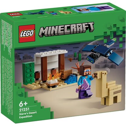 LEGO® Minecraft® Steve's Desert Expedition - Đồ Chơi Lắp Ráp Chuyến Thám Hiểm Sa Mạc (21251) - LEGO - Hình ảnh sản phẩm
