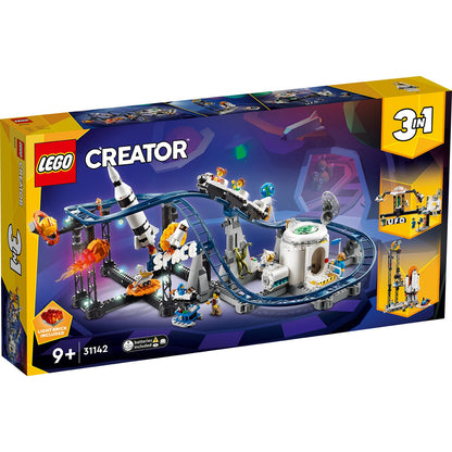 LEGO® Creator 3-in-1 Space Roller Coaster - Đồ Chơi Lắp Ráp Tàu Lượn Không Gian 3 Trong 1 (31142) - Hình ảnh sản phẩm