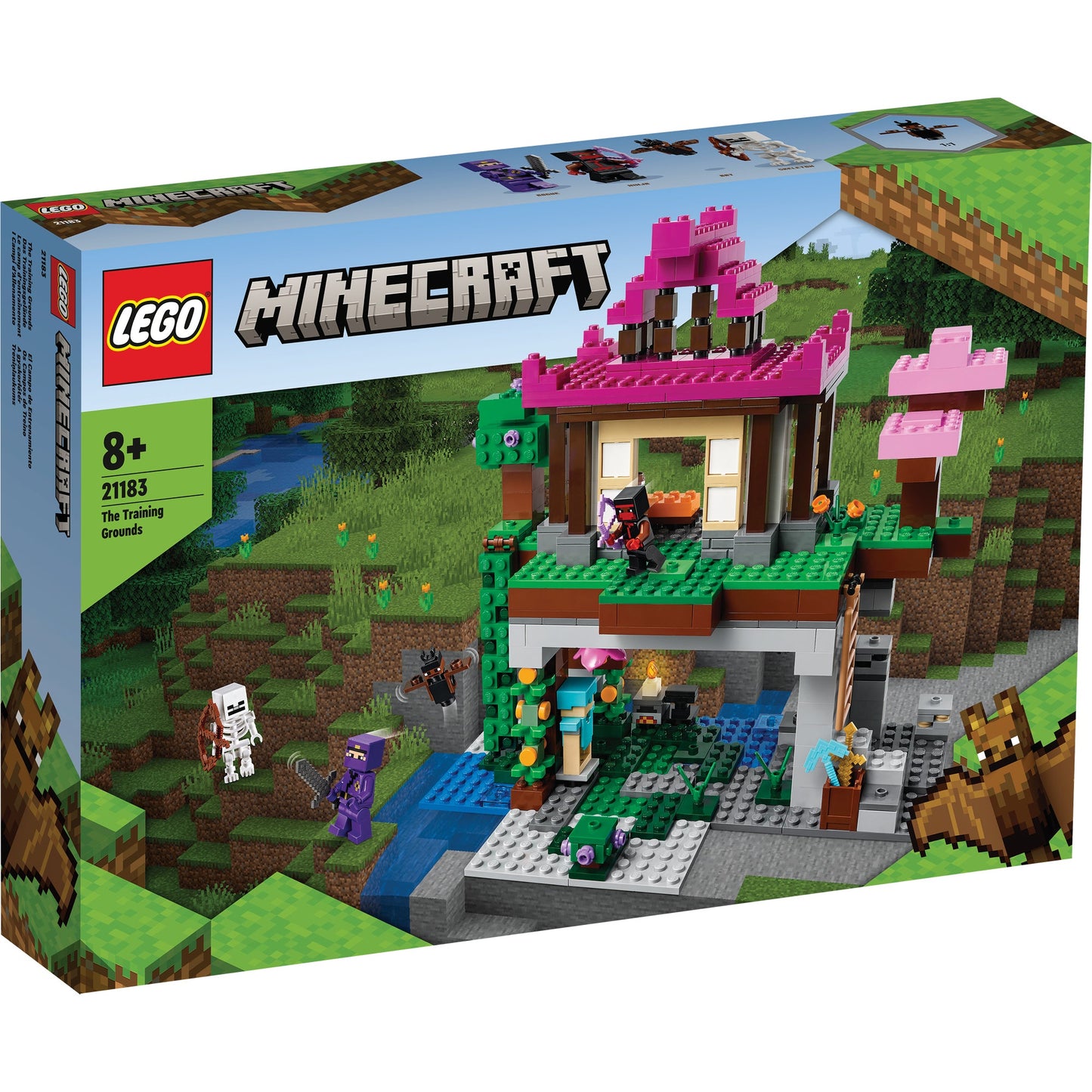 LEGO® Minecraft® The Training Grounds - Bộ Lắp Ráp Võ Đường Và Hang Thợ Rèn - LEGO 21183 - Hình ảnh sản phẩm