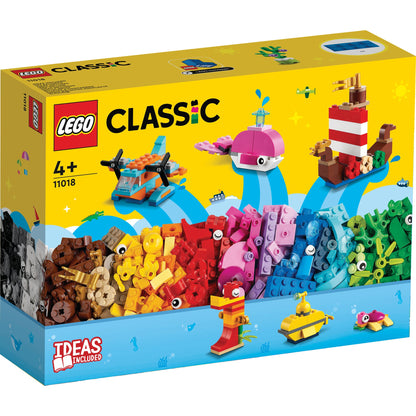 LEGO® Classic Creative Ocean Fun - Bộ đồ chơi lắp ráp Sáng tạo Đại dương - LEGO 11018 - Hình ảnh sản phẩm