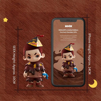 SEEK - PURE DARK CHOCOLATE 100% LIMITED EDITION - Mô hình Art Toy Cao Cấp - 52TOYS
