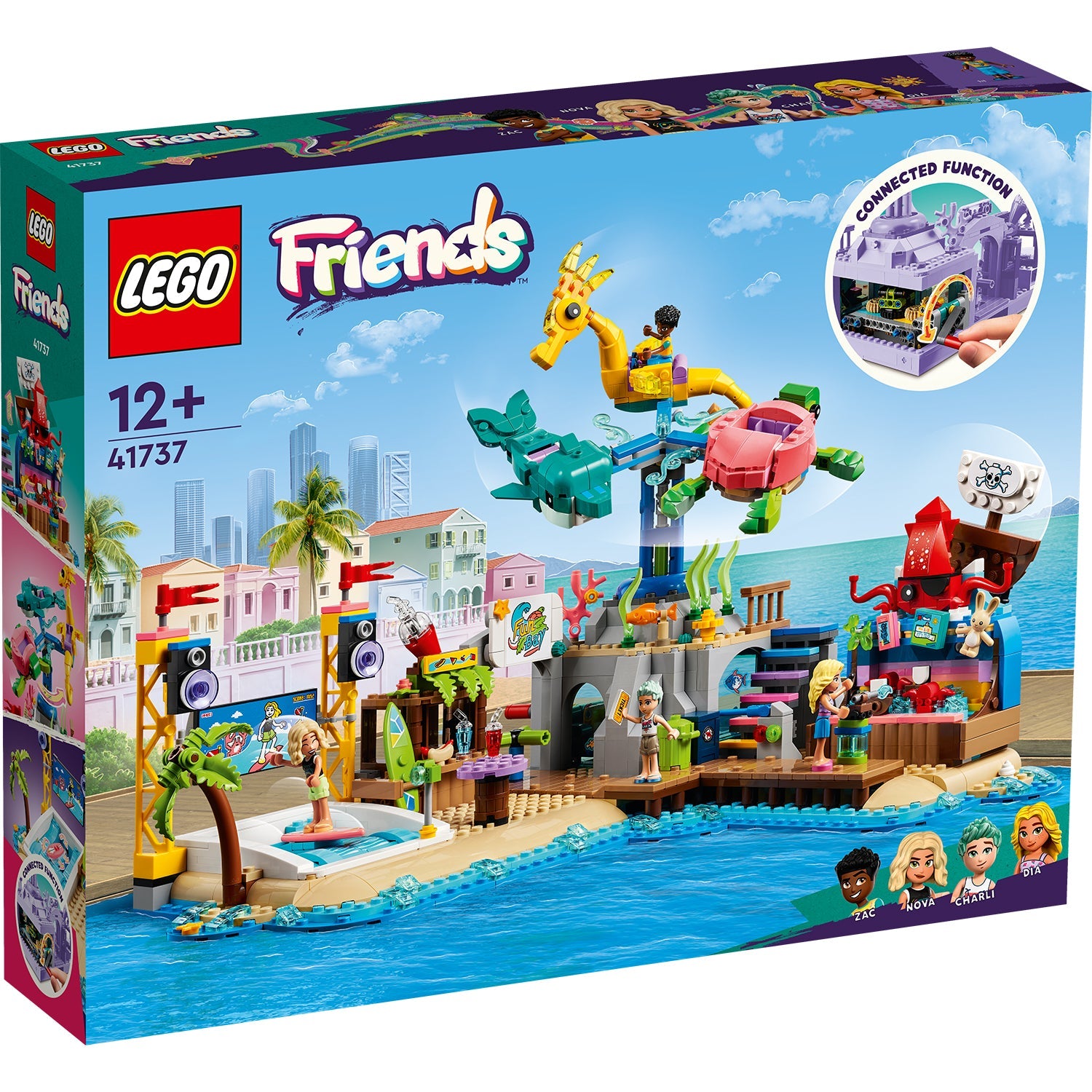 LEGO® Friends™ Beach Amusement Park - Công viên Giải trí Bãi biển - LEGO 41737 - Hình ảnh sản phẩm