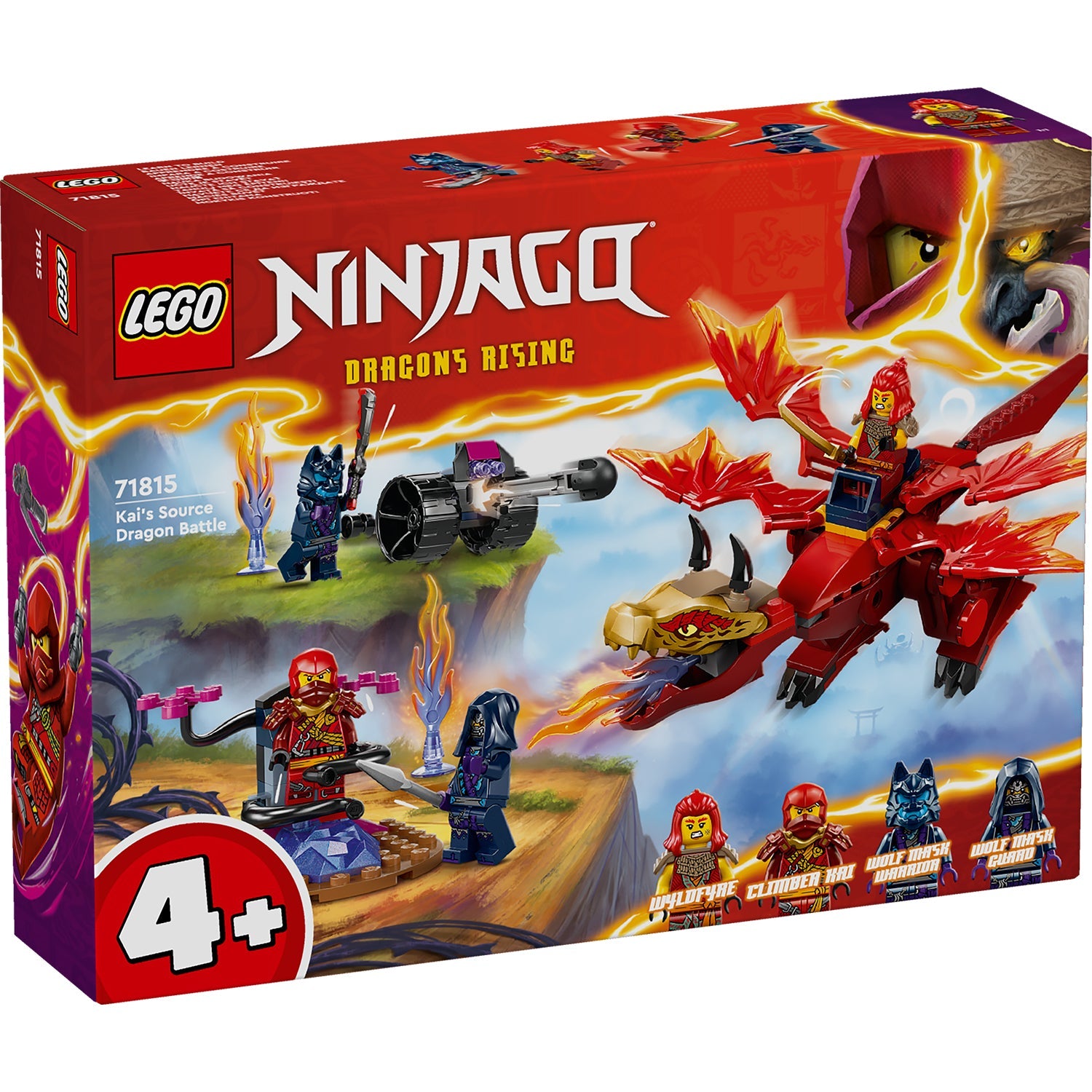 LEGO® NINJAGO® Kai's Source Dragon Battle - Đồ chơi lắp ráp Rồng Nguồn của Kai - LEGO 71815 - Hình ảnh sản phẩm