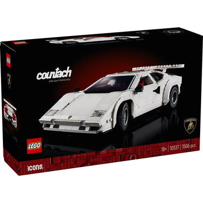 LEGO® ICONS™ Lamborghini Countach 5000 Quattrovalvole - Mô hình lắp ráp siêu xe cao cấp 10337 - Hình ảnh sản phẩm