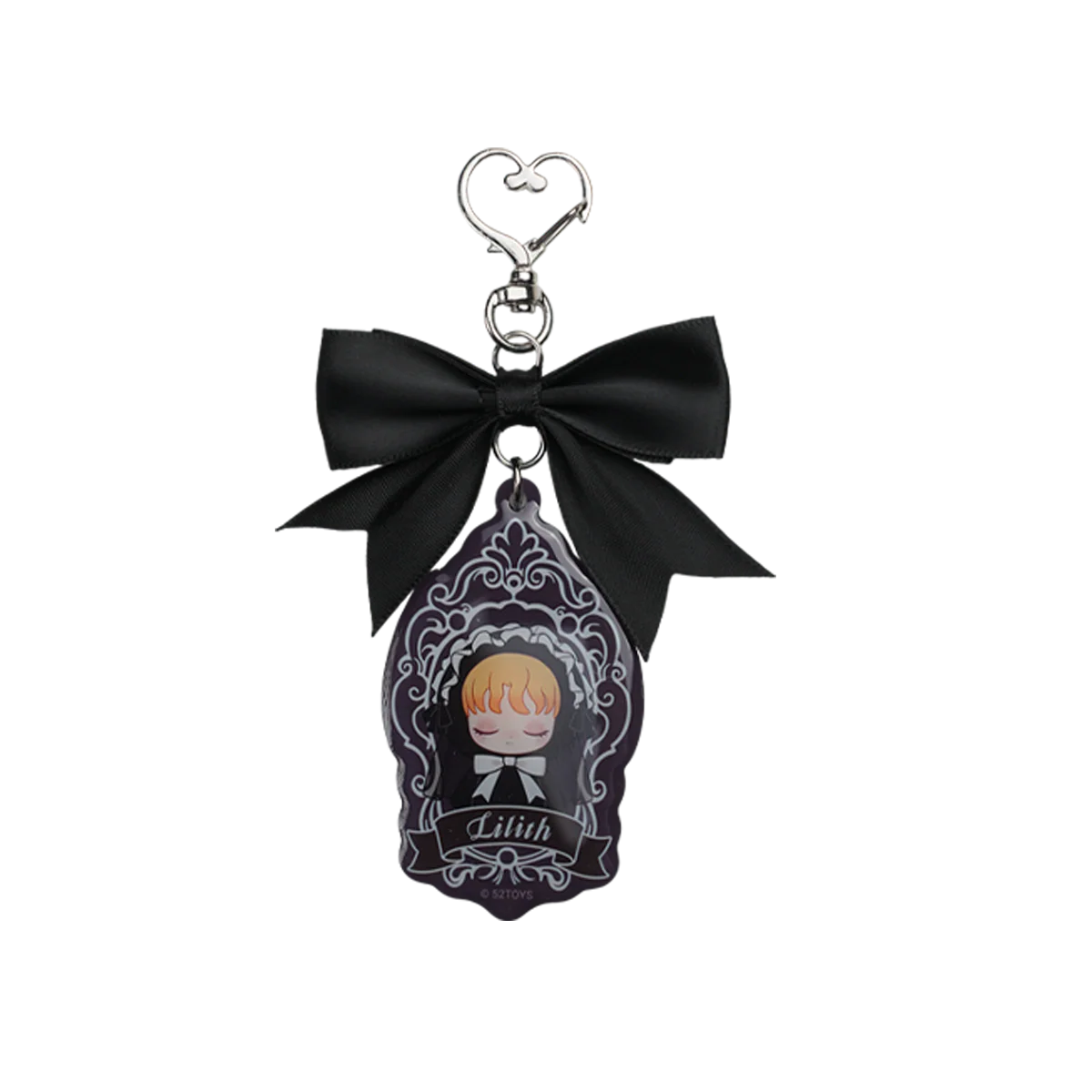LILITH FORBIDDEN COVENANT ACRYLIC KEYCHAIN - BLACK